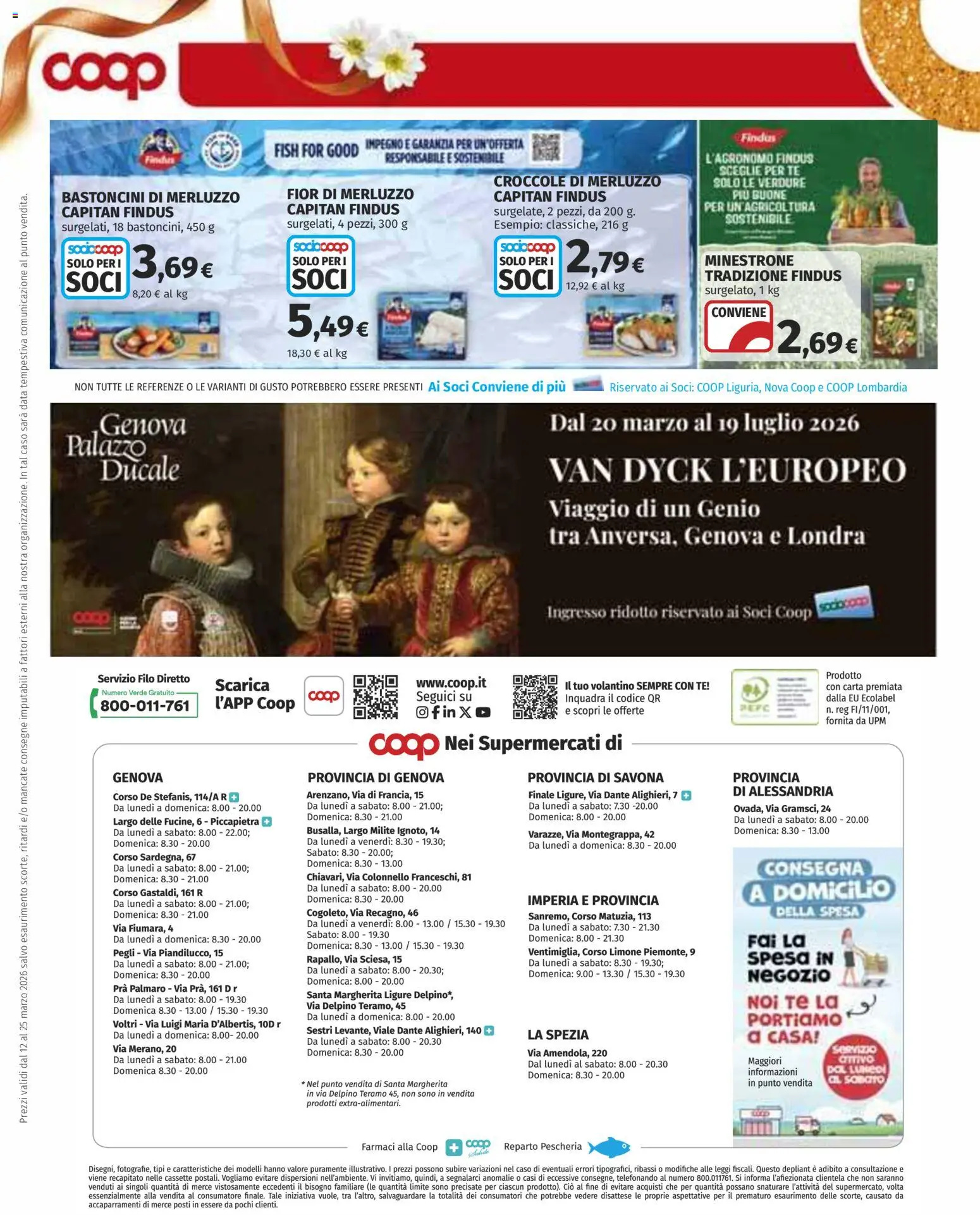 Volantino COOP del 12.03.2026 | Pagina: 21 | Prodotti: Minestrone, Merluzzo, Verdure, Data