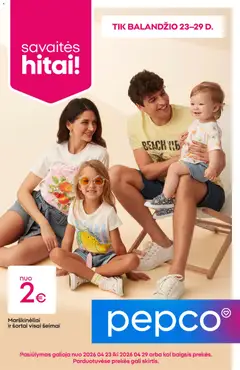 Pepco leidinys galioja nuo 23.04.2026