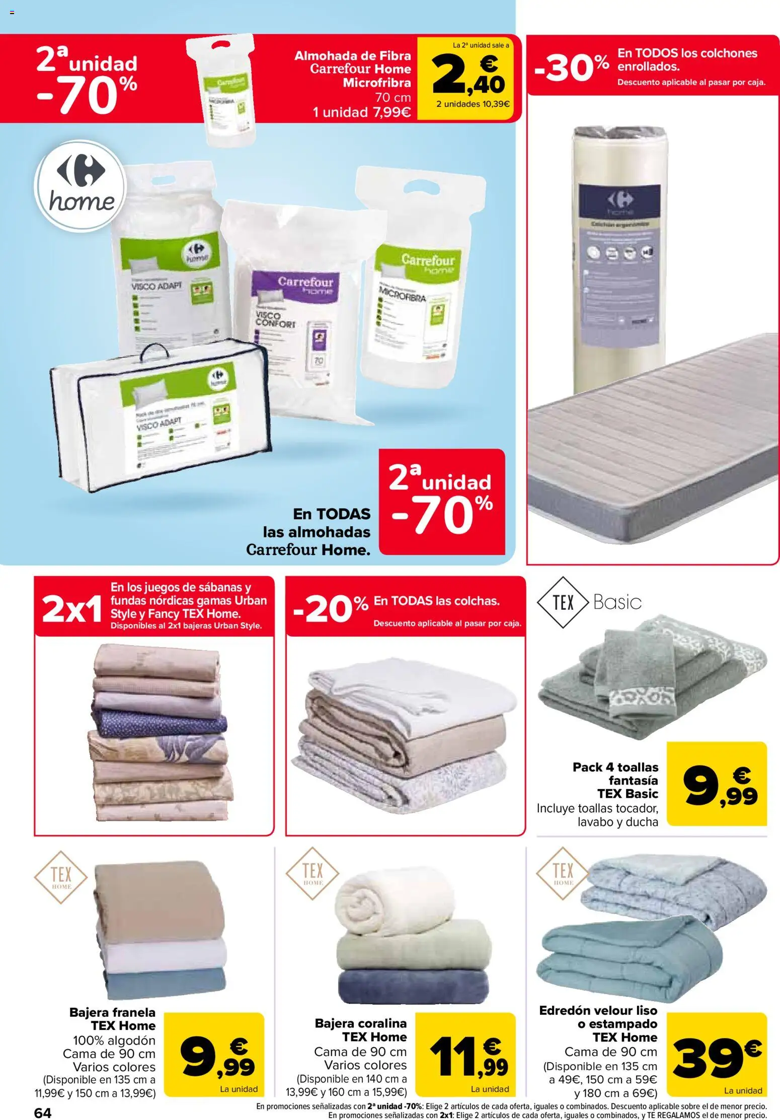 Carrefour folleto │ válido desde el 14.11.2025 | Página: 68 | Productos: Té, Cama, Lavabo, Ducha