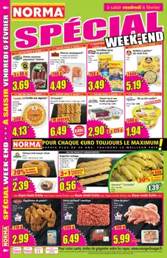 Norma - Prévisualisation de Norma catalogue valide à partir de 04.02.2026 | Page: 14 | Produits: Citron, Yaourt, Pommes, Viande bovine