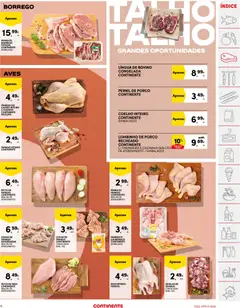 Pré-visualização PEITO DE PERU CONTINENTE, Turkey breast (from service counter). válido de 27.01.2026 | Página: 11 | Produtos: Peito de frango, Peito de peru, Coelho, Moelas