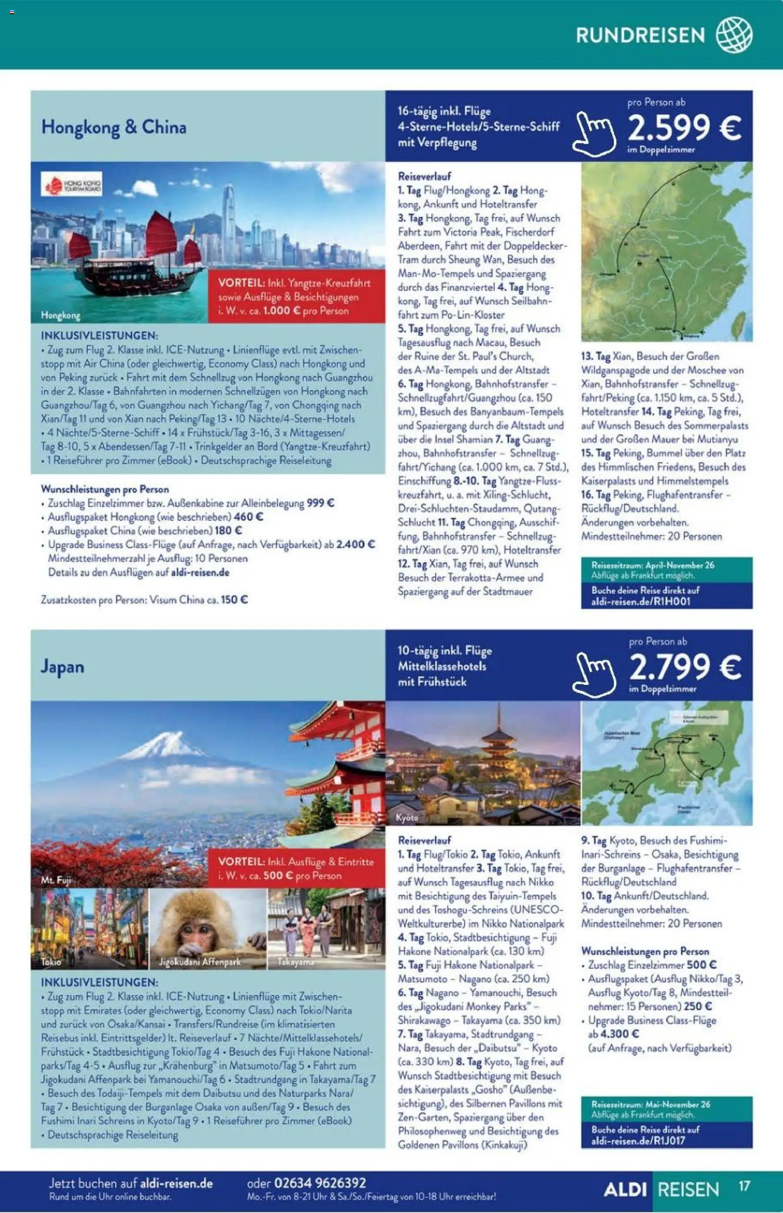 Aldi Reisen Prospekt 	 – gültig ab 01.01.2026 | Seite: 17
