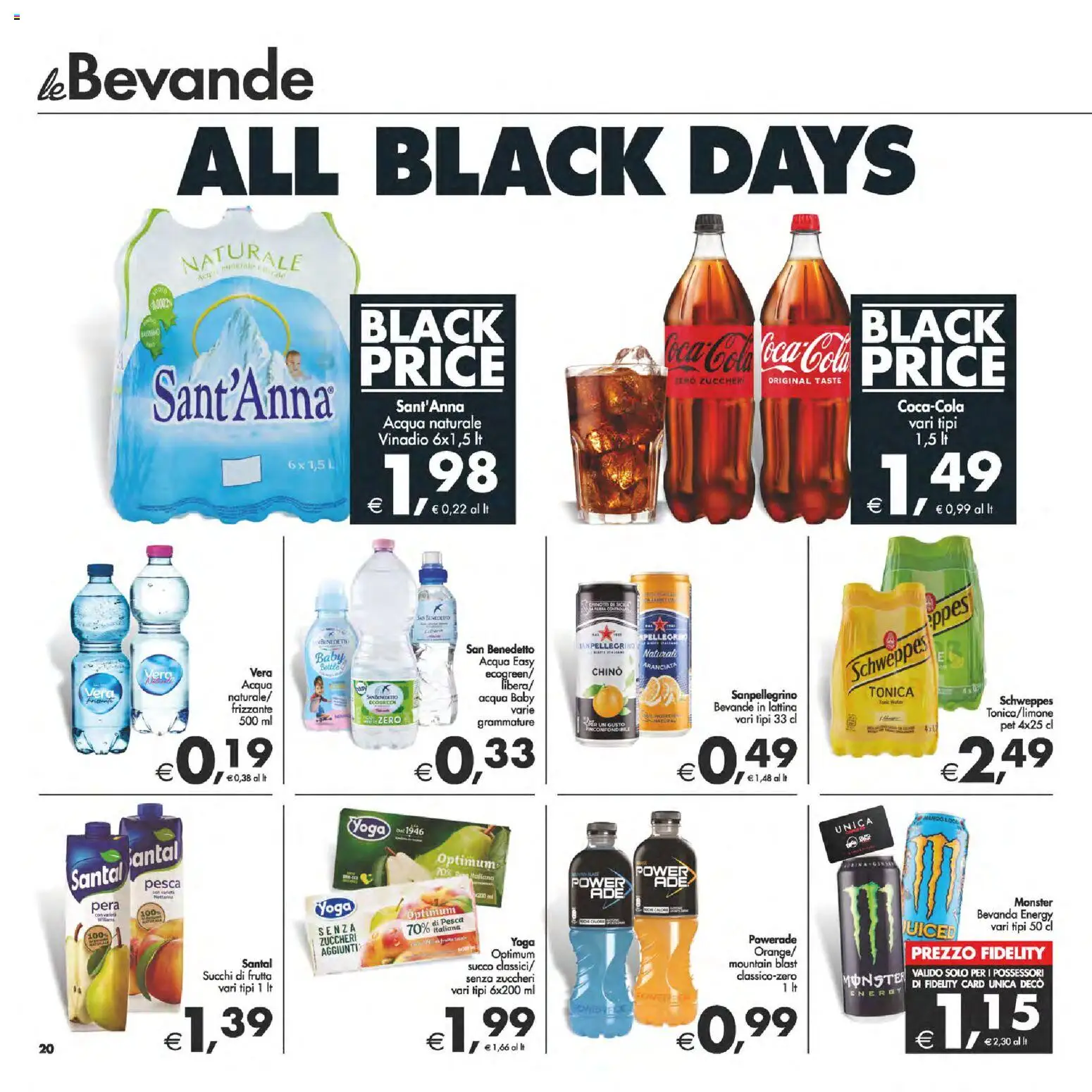 Volantino Decò del 25.11.2025 | Pagina: 20 | Prodotti: Acqua, Frutta, Pera, Acqua naturale