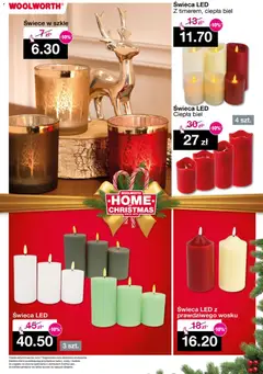 Pogląd oferty "Woolworth Gazetka - Katalog świąteczny" - ważna od 21.11.2025 | Strona: 22 | Produkty: Świece