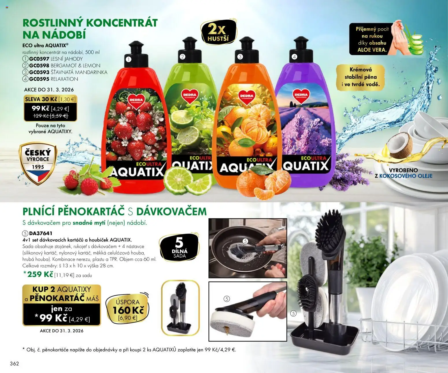 Nové Dedra akcie – leták je platný od 01.03.2026 | Strana: 62 | Produkty: Jahody