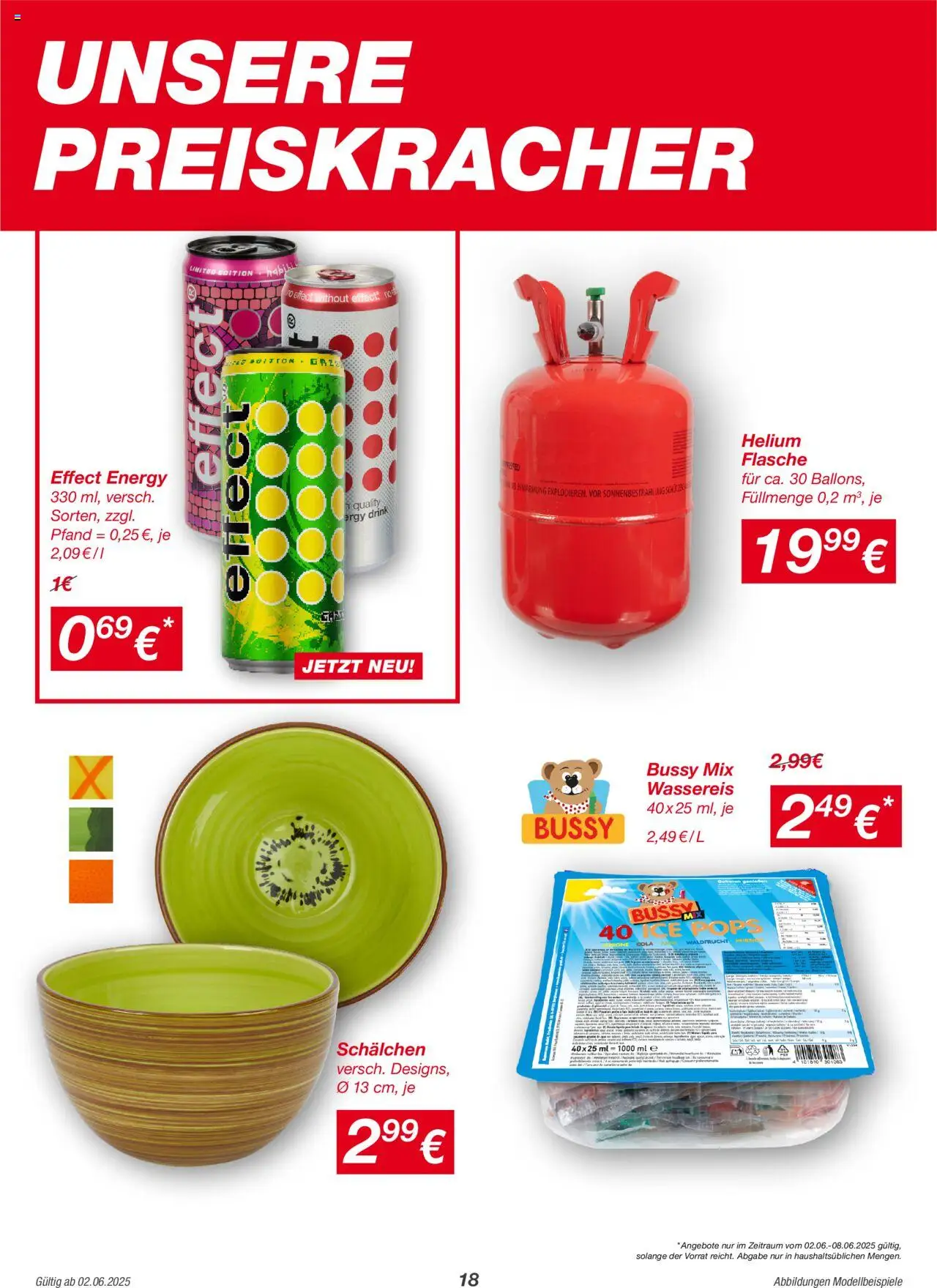 Kik Prospekt 	 - gültig ab dem 02.06.2025 | Seite: 18 | Produkte: Cola, Energy, Zitrone