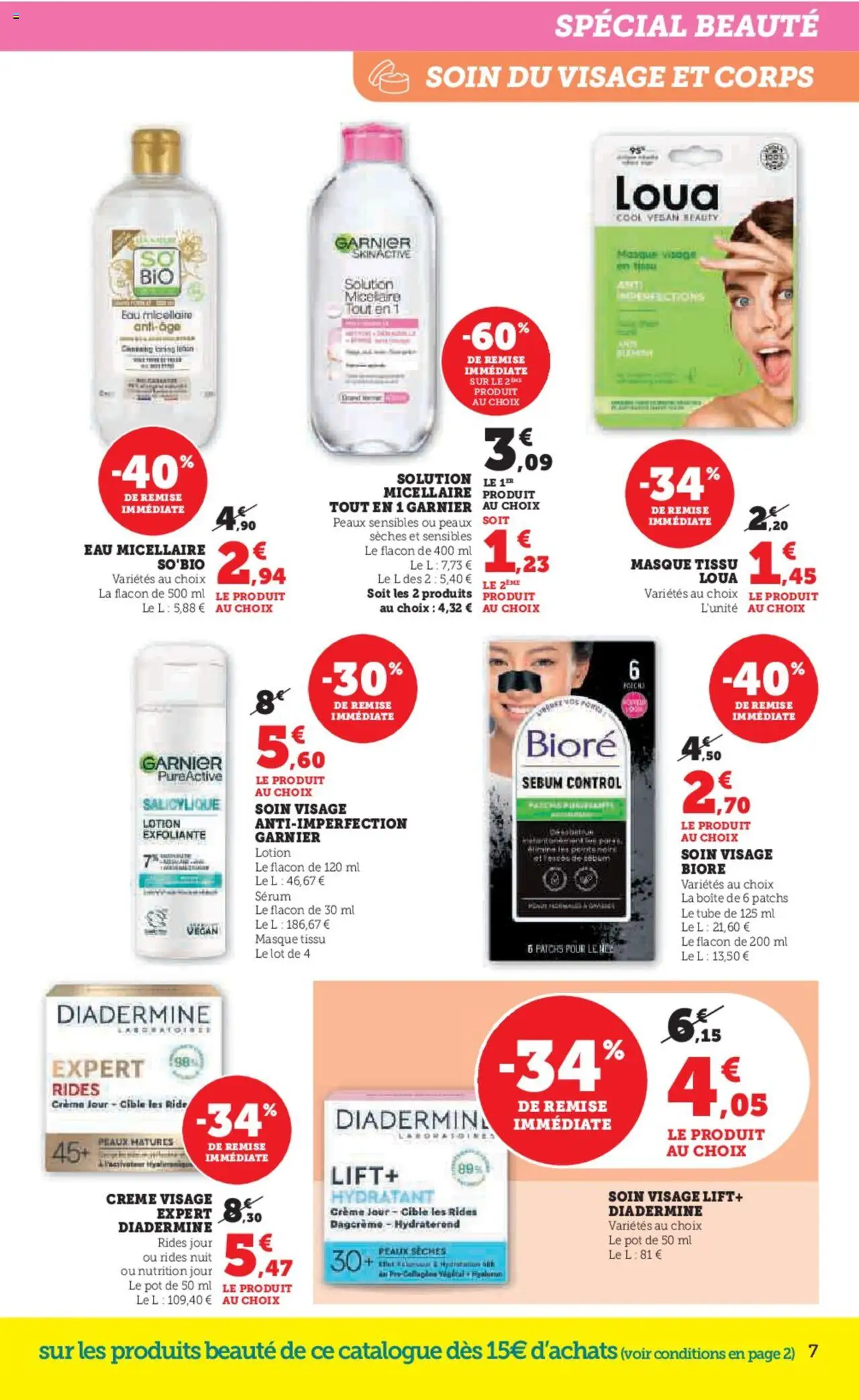  | Page: 7 | Produits: Produits beauté, Masque, Eau micellaire, Crème