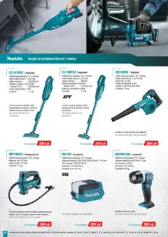 Ofertele Makita valabile de la 01.10.2025 | Pagină: 24 | Produse: Suflantă, Aspirator, Perie, Țeavă