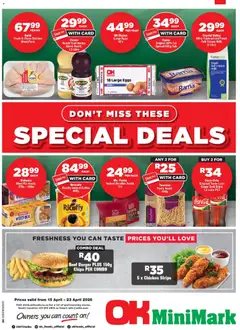 OK Foods specials catalogue – valid from 15.04.2026