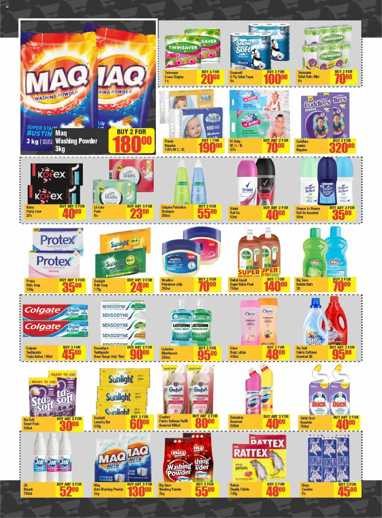 Big Save Specials │ valid from 14.07.2025 | Page: 6 | Products: Pads, Soap, Toilet paper, Lotion