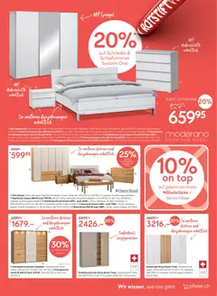 Pfister Aktionen ab 16.12.2025 gültig | Seite: 3 | Produkte: Kommode, Nachttisch, Spiegel, Bett