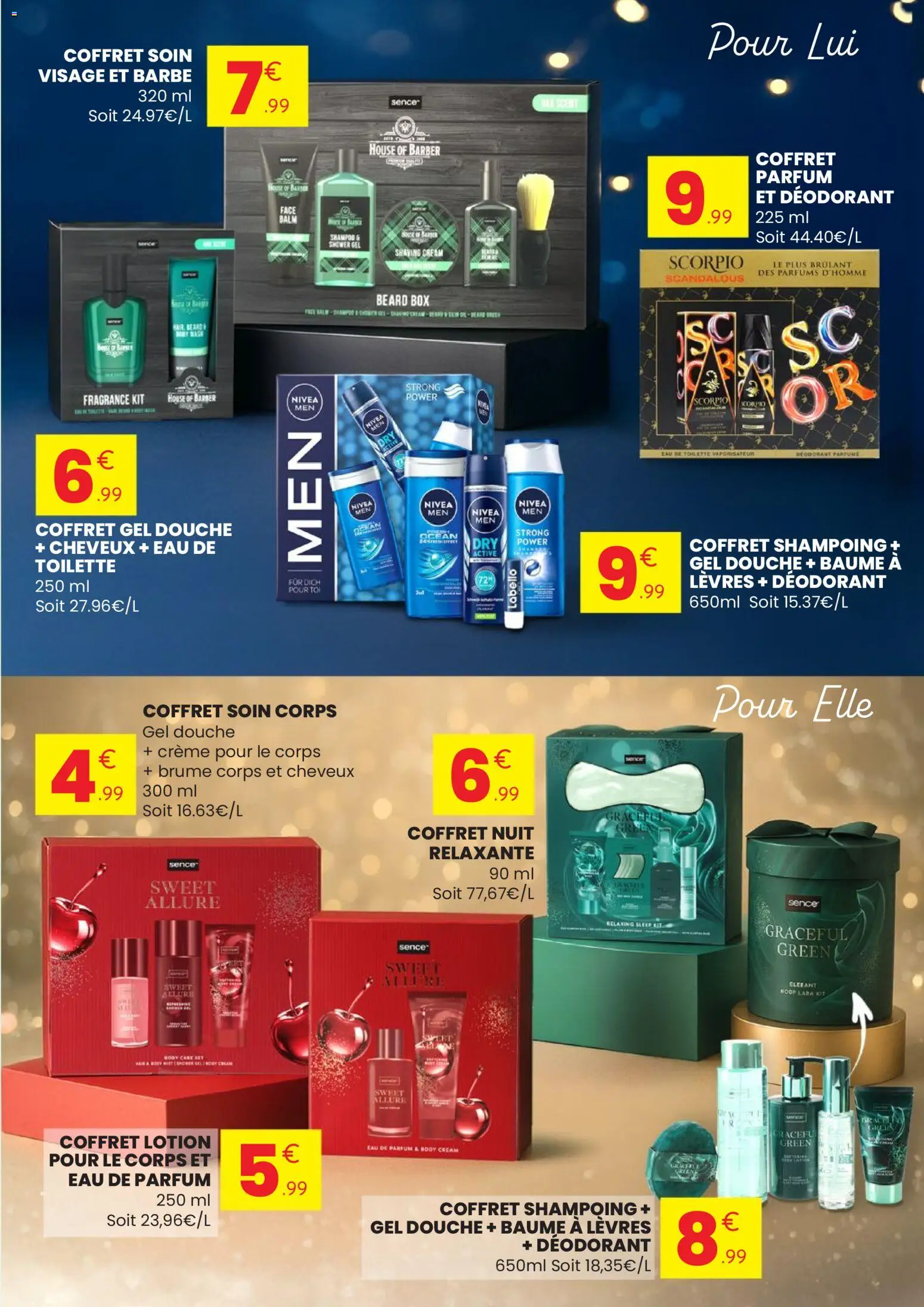 {H1} | Page: 9 | Produits: Baume à lèvres, Parfum, Déodorant, Crème