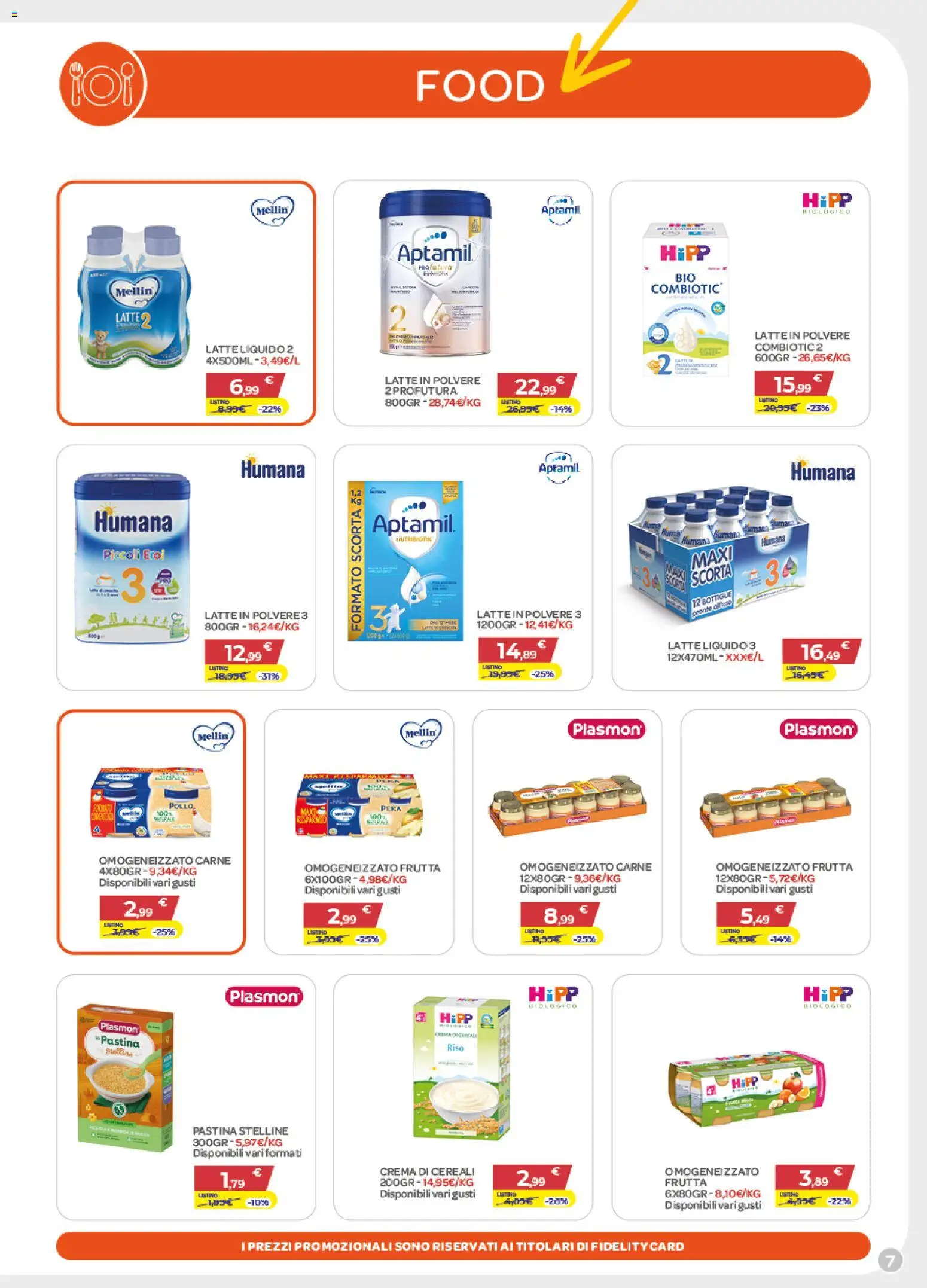 Volantino Bimbo store del 22.10.2025 | Pagina: 7 | Prodotti: Crema, Riso, Cereali, Latte