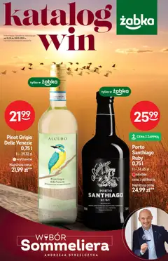 Pogląd oferty "Żabka Gazetka - Katalog win" - ważna od 15.10.2025