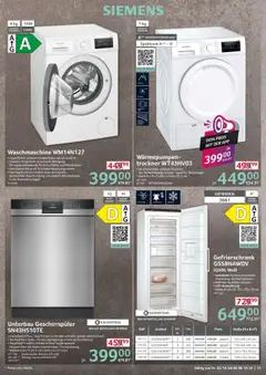 Selgros  Non Food ab 02.10.2025 gültig | Seite: 13 | Produkte: Gefrierschrank, Trockner, Geschirrspüler, Wasser