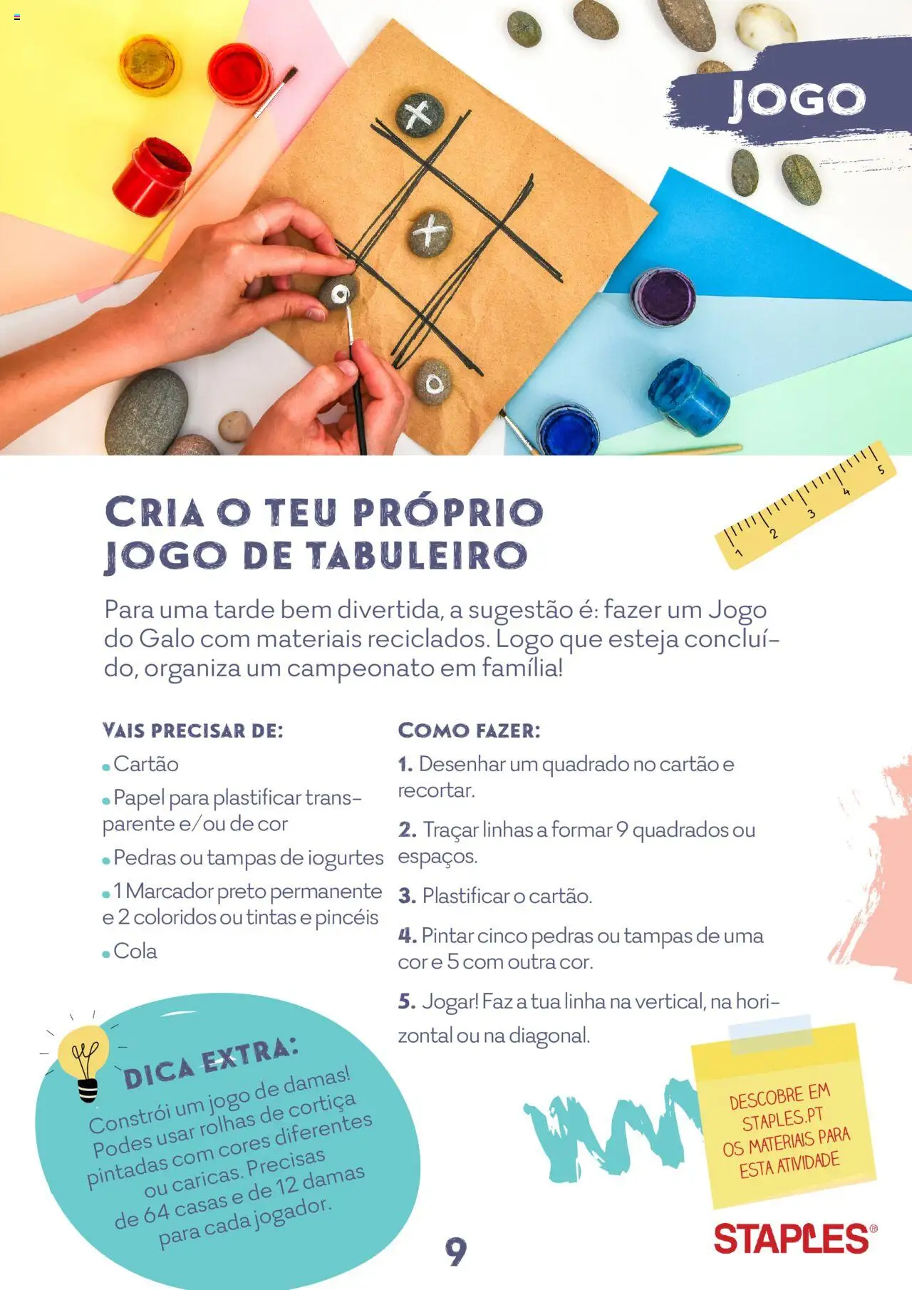 Staples Atividades em Família │ válido de 06.04.2022 | Página: 9