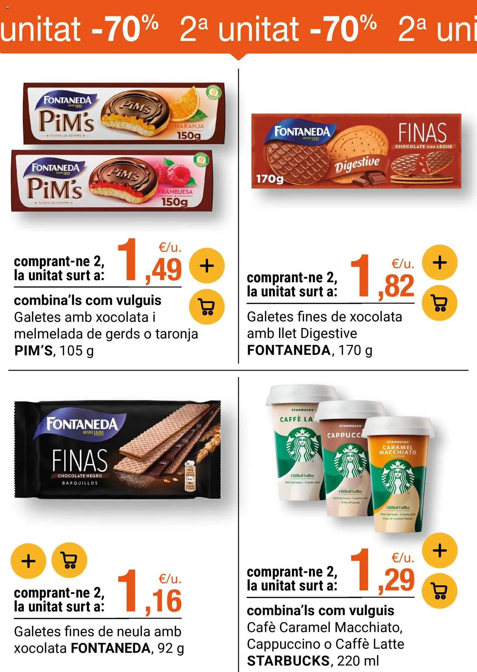 Bonpreu folleto │ válido desde el 17.03.2026 | Página: 6 | Productos: Leche, Café, Chocolate, Chocolate con leche