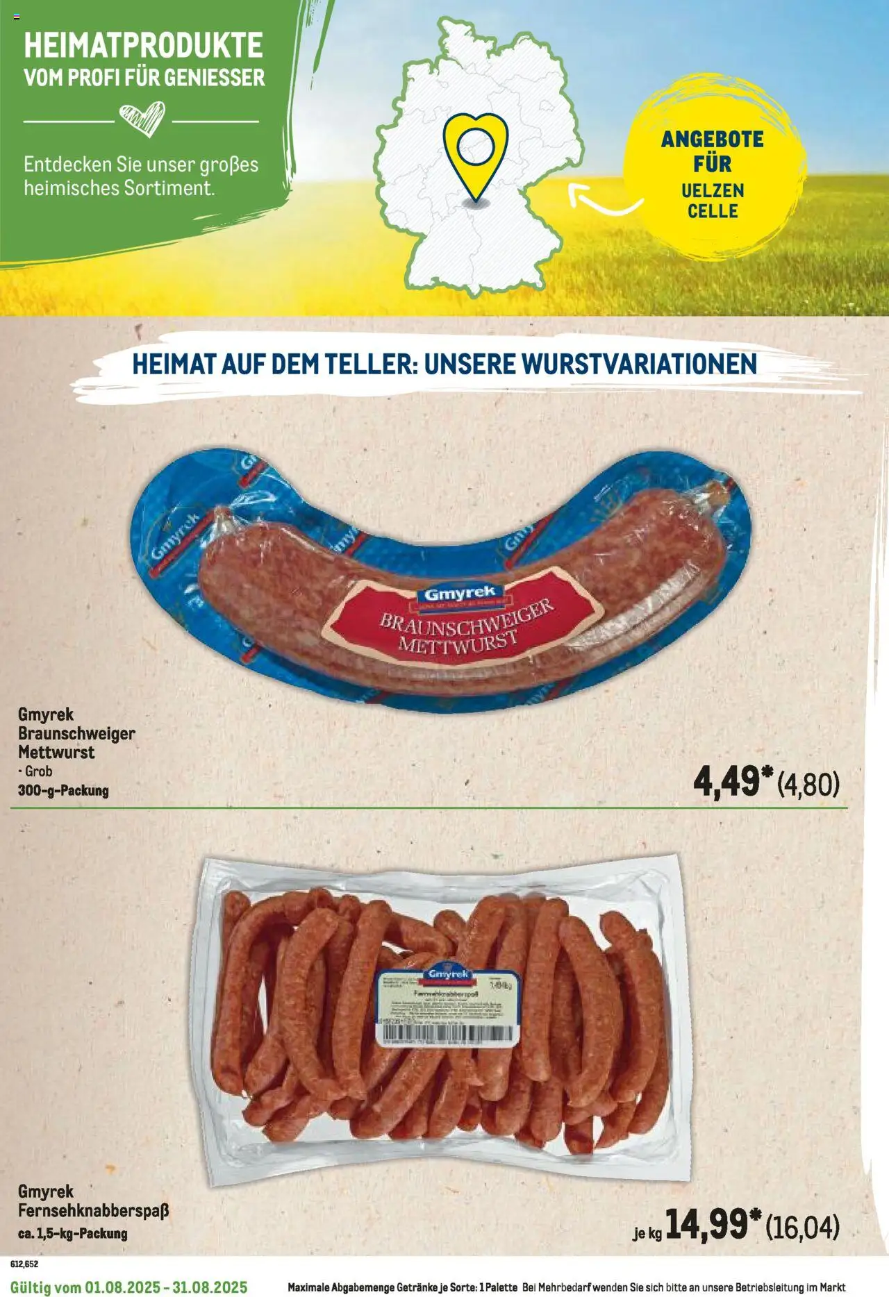 Metro Regionaler Flyer - gültig ab dem 01.08.2025 | Seite: 28