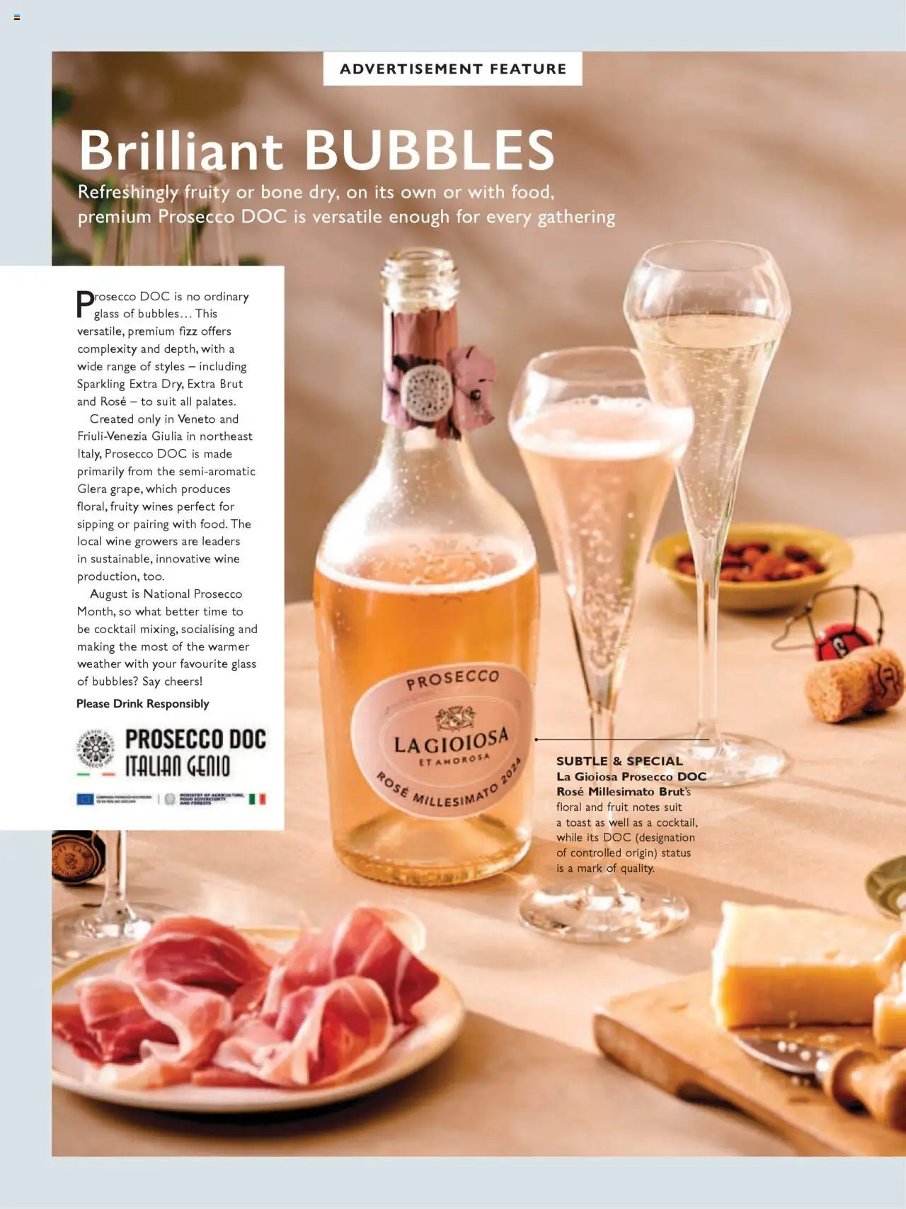  | Page: 36 | Products: Prosecco, Suit, Wine
