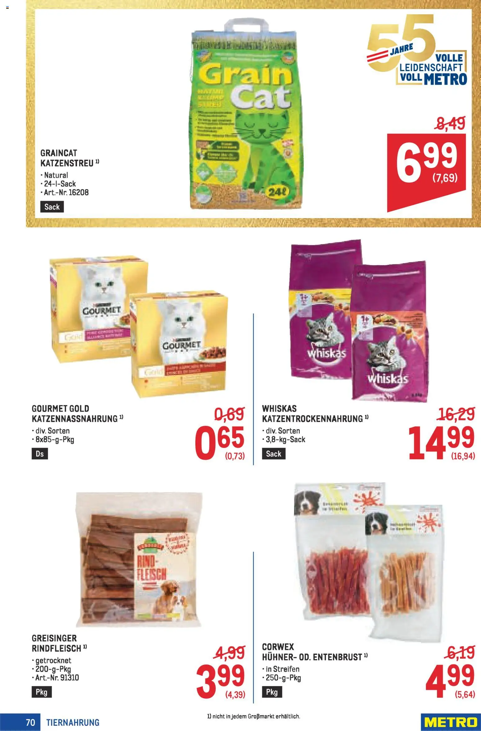 Metro Profi gültig ab 05.03.2026 | Seite: 70 | Produkte: Rindfleisch