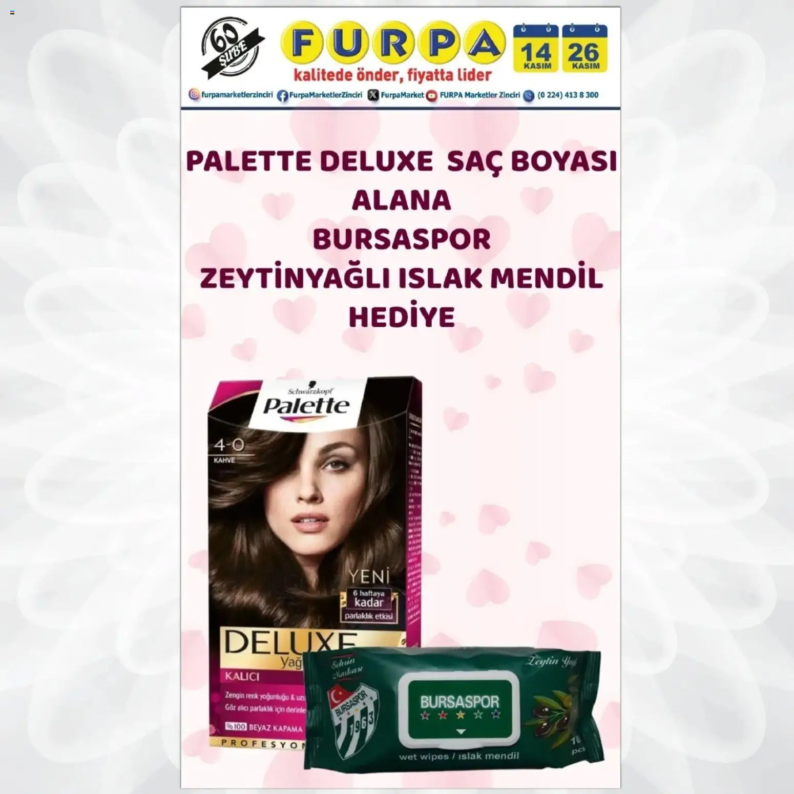Furpa Cuma’dan Pazar’a Katalog - 14.11.2025 tarihinden itibaren geçerlidir | Sayfa: 15 | Ürünler: Mendil, Kahve, Zeytin