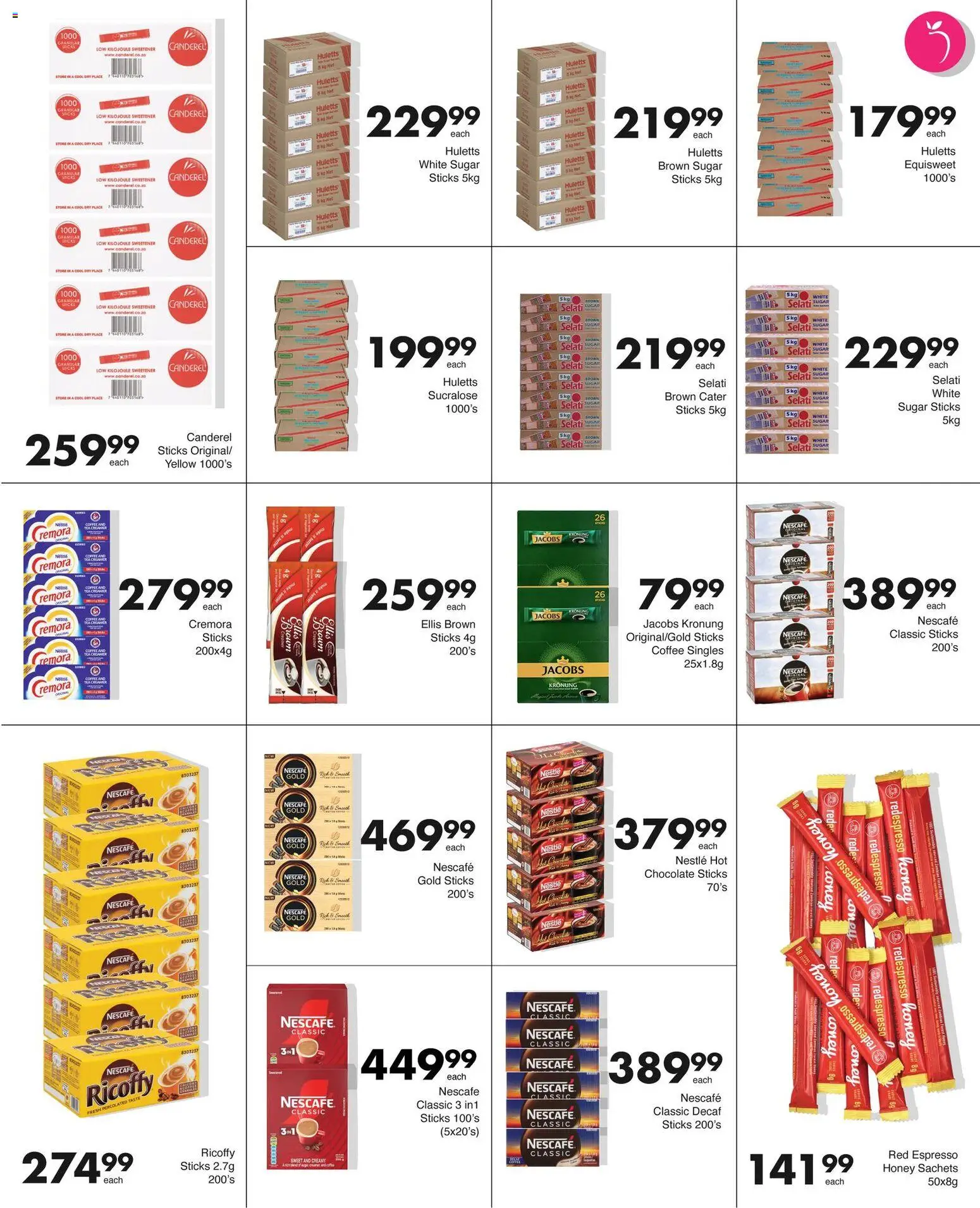 New Save catalogue – valid from 29.12.2025 | Page: 16 | Products: Sweetener, Coffee, Tea, Peach