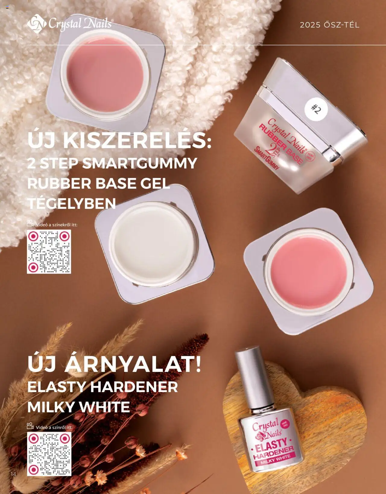Crystal Nails akciós ujság - amely érvényes a következő dátumtól: 07.09.2025 | Oldal: 14 | Termékek: Videó