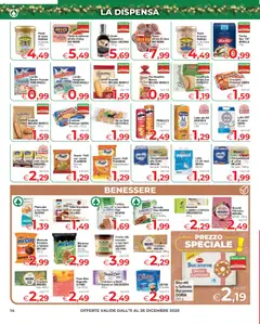 Anteprima del volantino Volantino Eurospar	 valido a partire dal 11.12.2025 | Pagina: 14 | Prodotti: Crema, Cereali, Broccoli, Plumcake