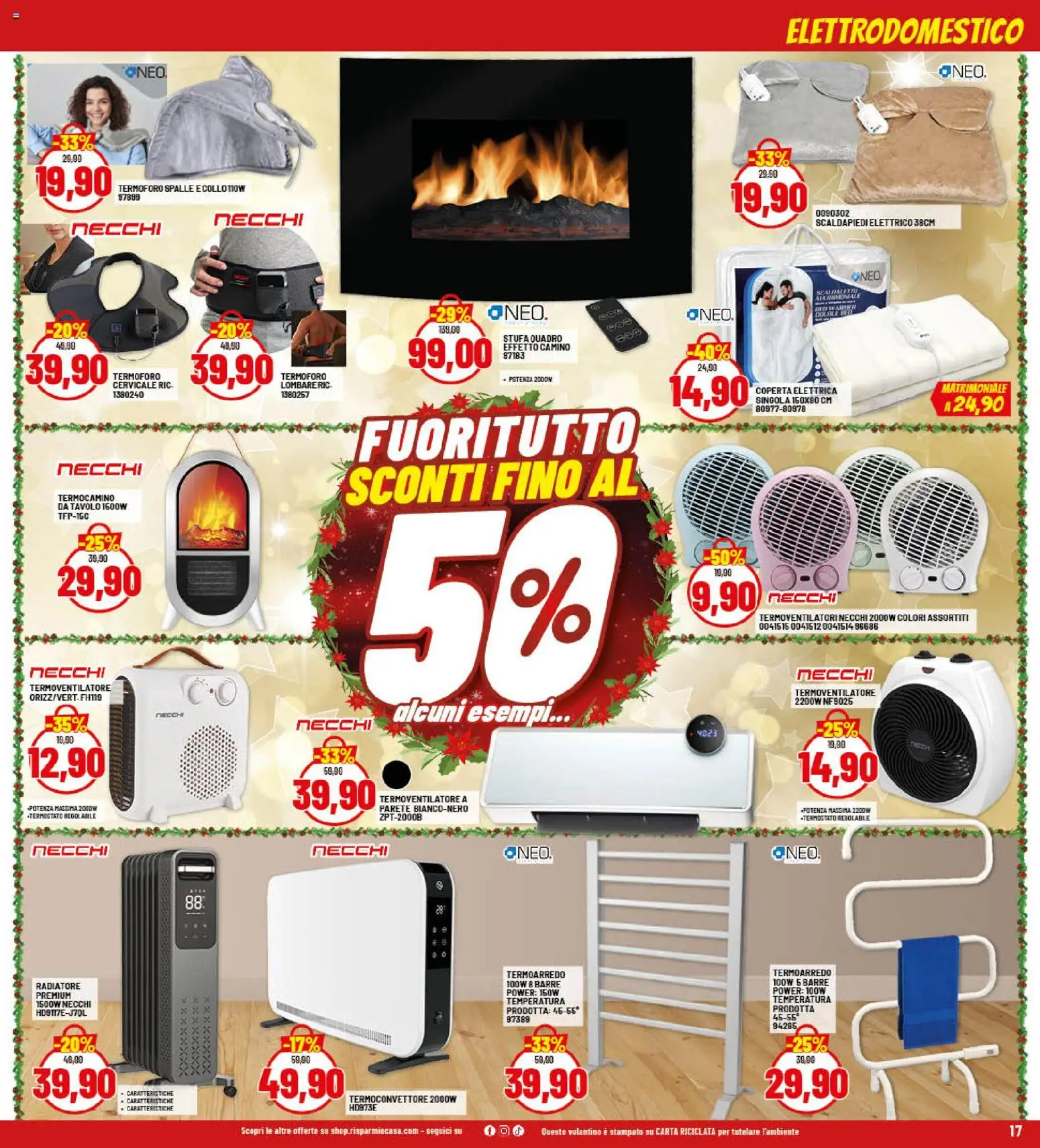 Volantino RisparmioCasa del 22.12.2025 | Pagina: 17