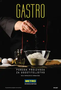 Metro - Gastro - Pregled kataloga iz trgovine Metro, vrijedi od 01.04.2026