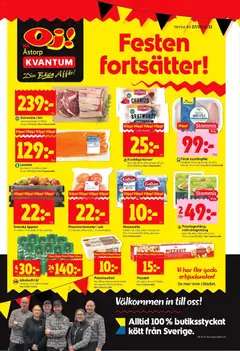 ICA Kvantum - Åstorp - Förhandsvisning av reklamblad från butik ICA Kvantum aktuell från 27.10.2025