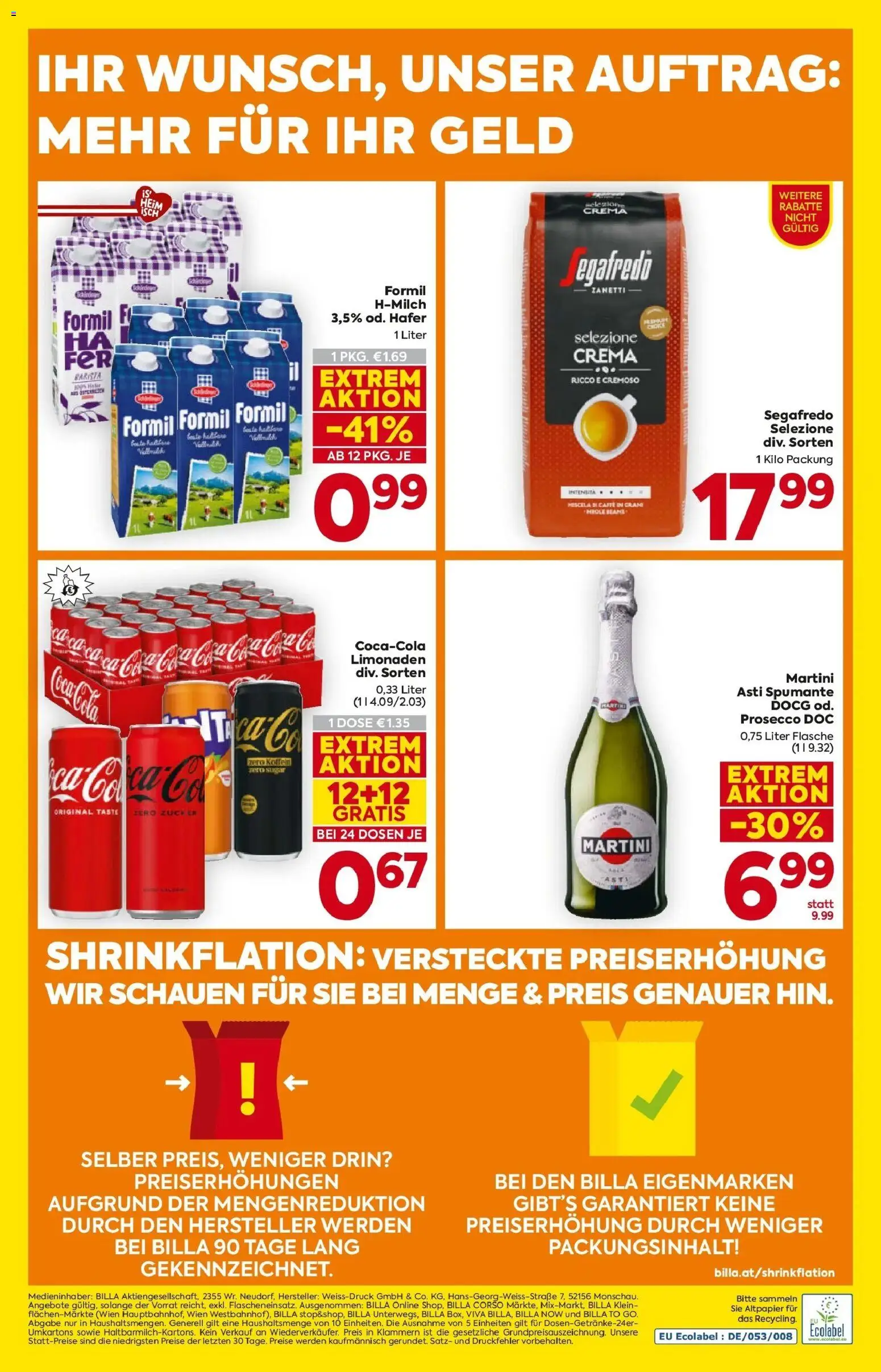 Billa Flugblatt - Wien gültig ab 05.02.2026 | Seite: 16