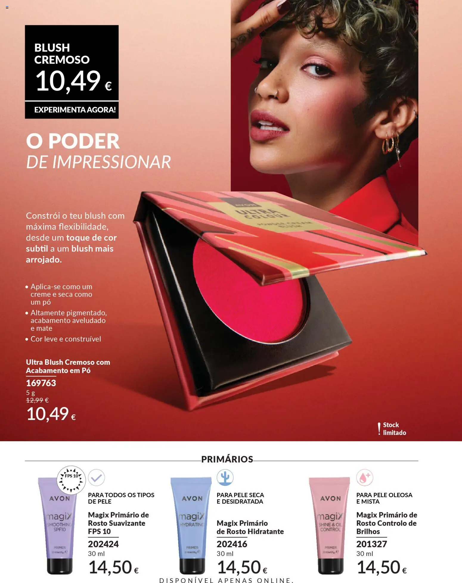 Catálogo Avon Campanha 3 │ válido de 01.03.2026 | Página: 76 | Produtos: Pó, Blush, Primer, Creme