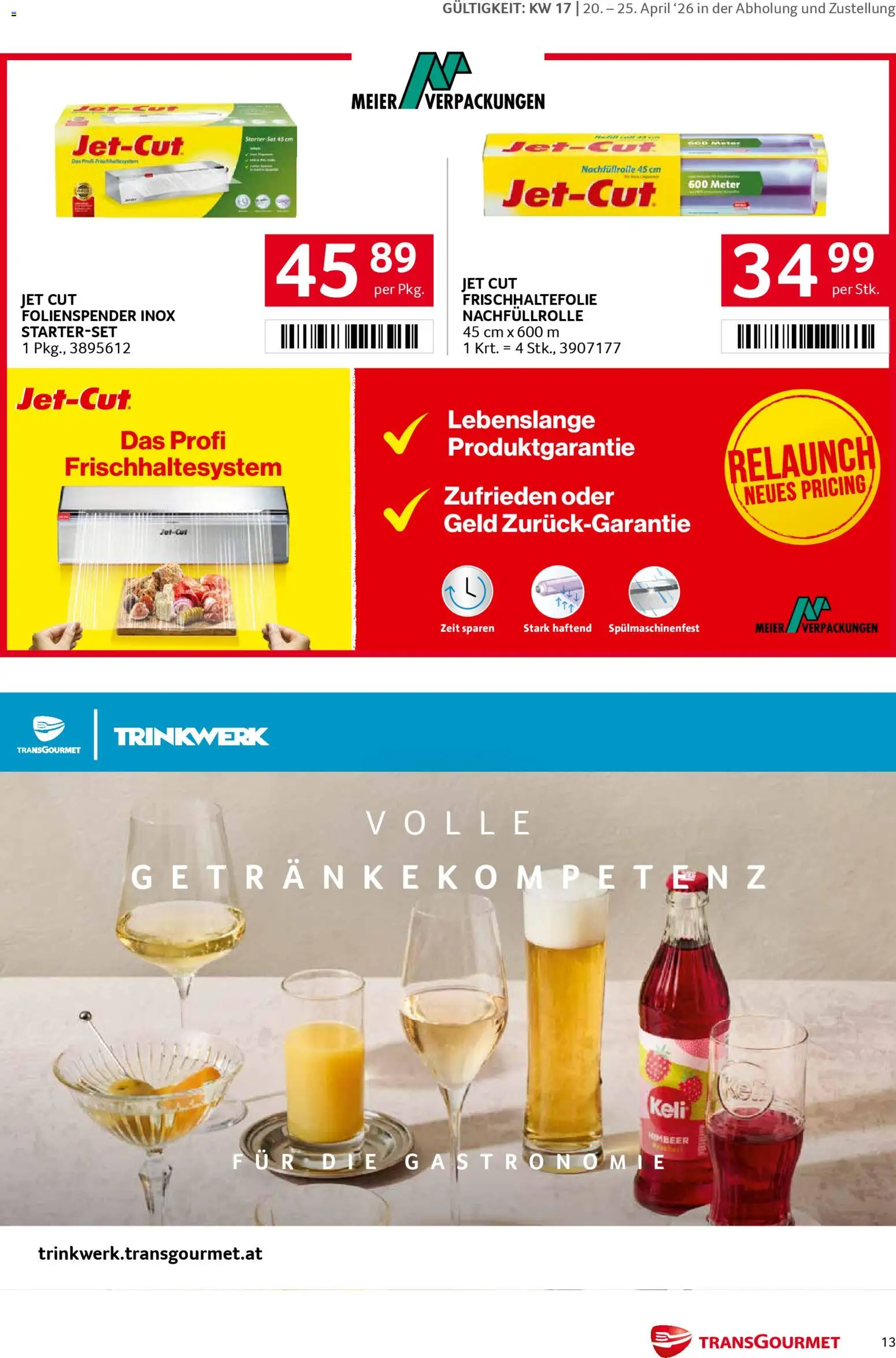 Transgourmet PUR Aktion gültig ab 20.04.2026 | Seite: 13