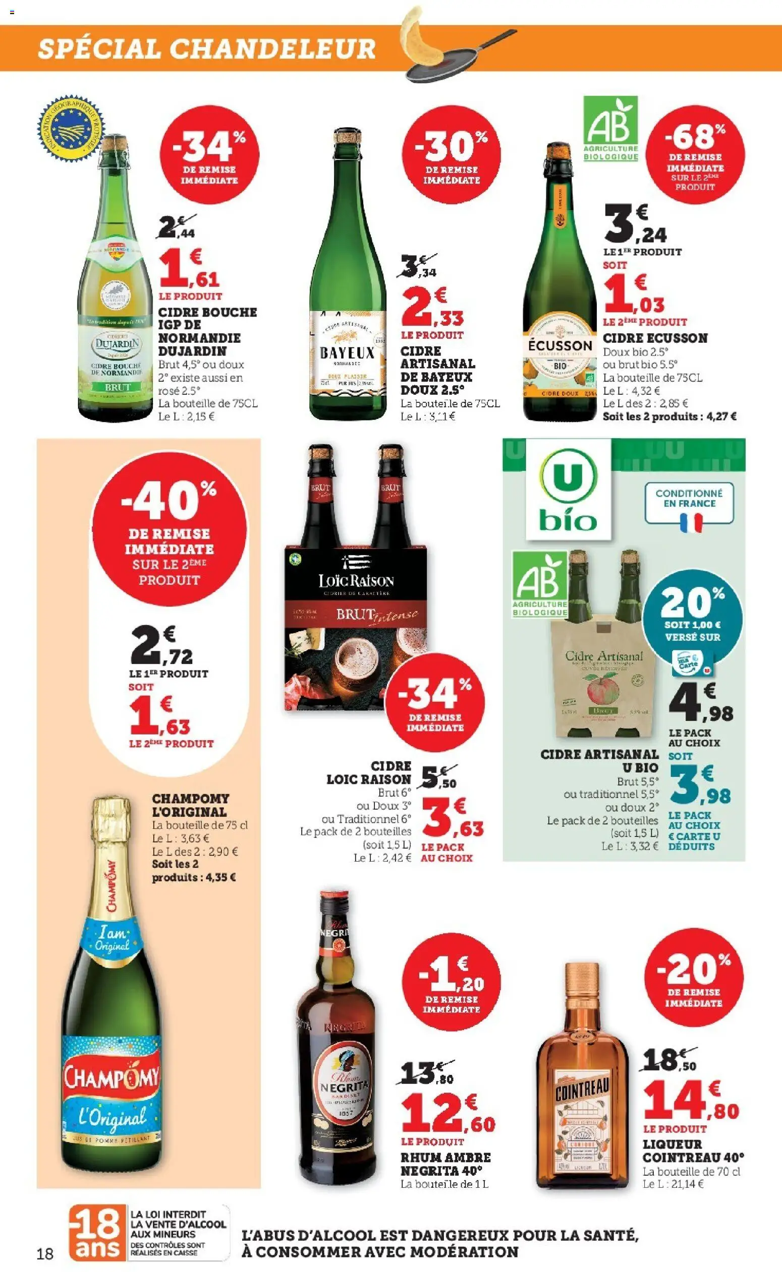 {H1} | Page: 18 | Produits: Pomme, Liqueur, Cidre, Jus