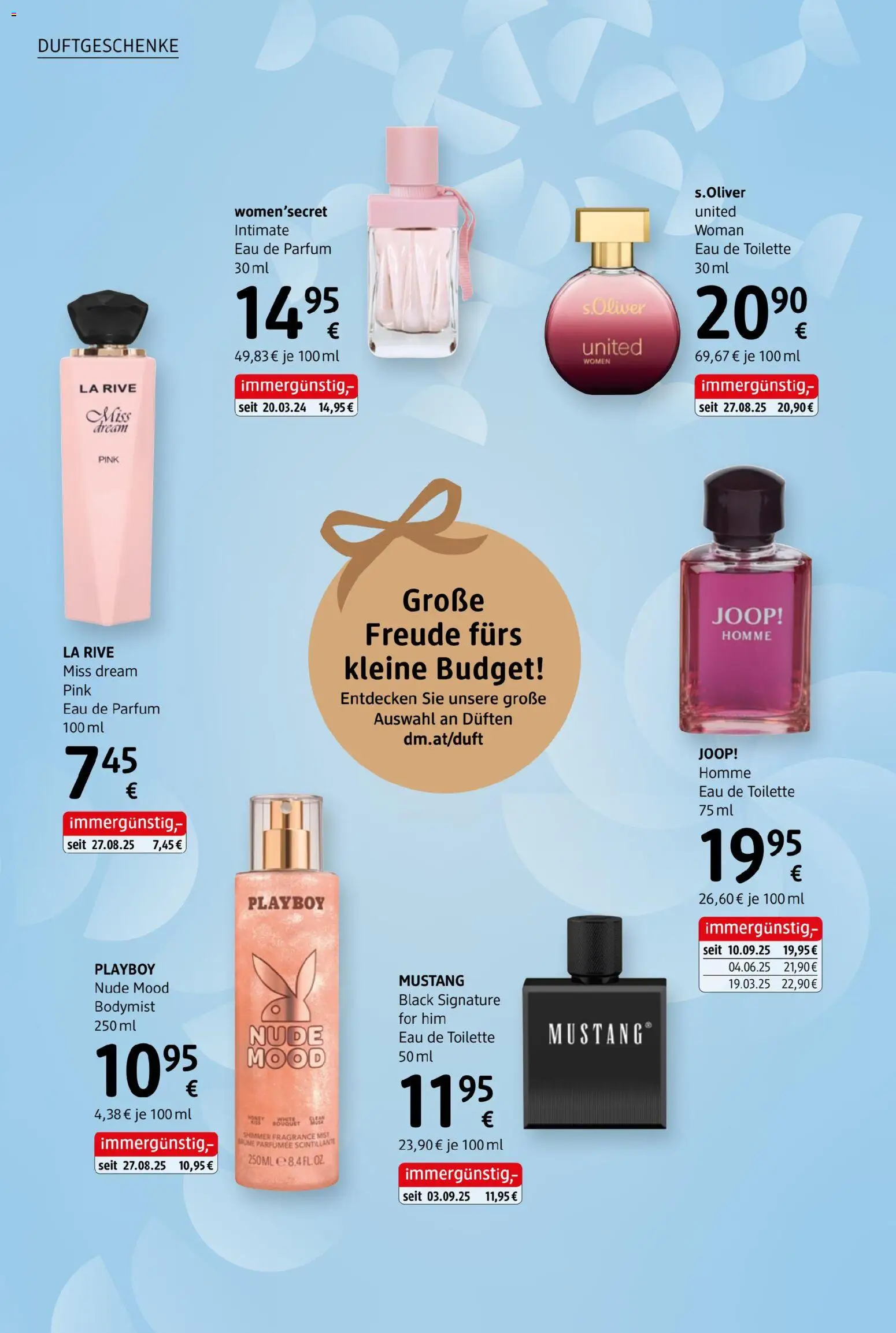 dm drogerie markt Journal Dezember 2025 gültig ab 10.12.2025 | Seite: 8 | Produkte: Toilette, Parfüm, Eau de Toilette