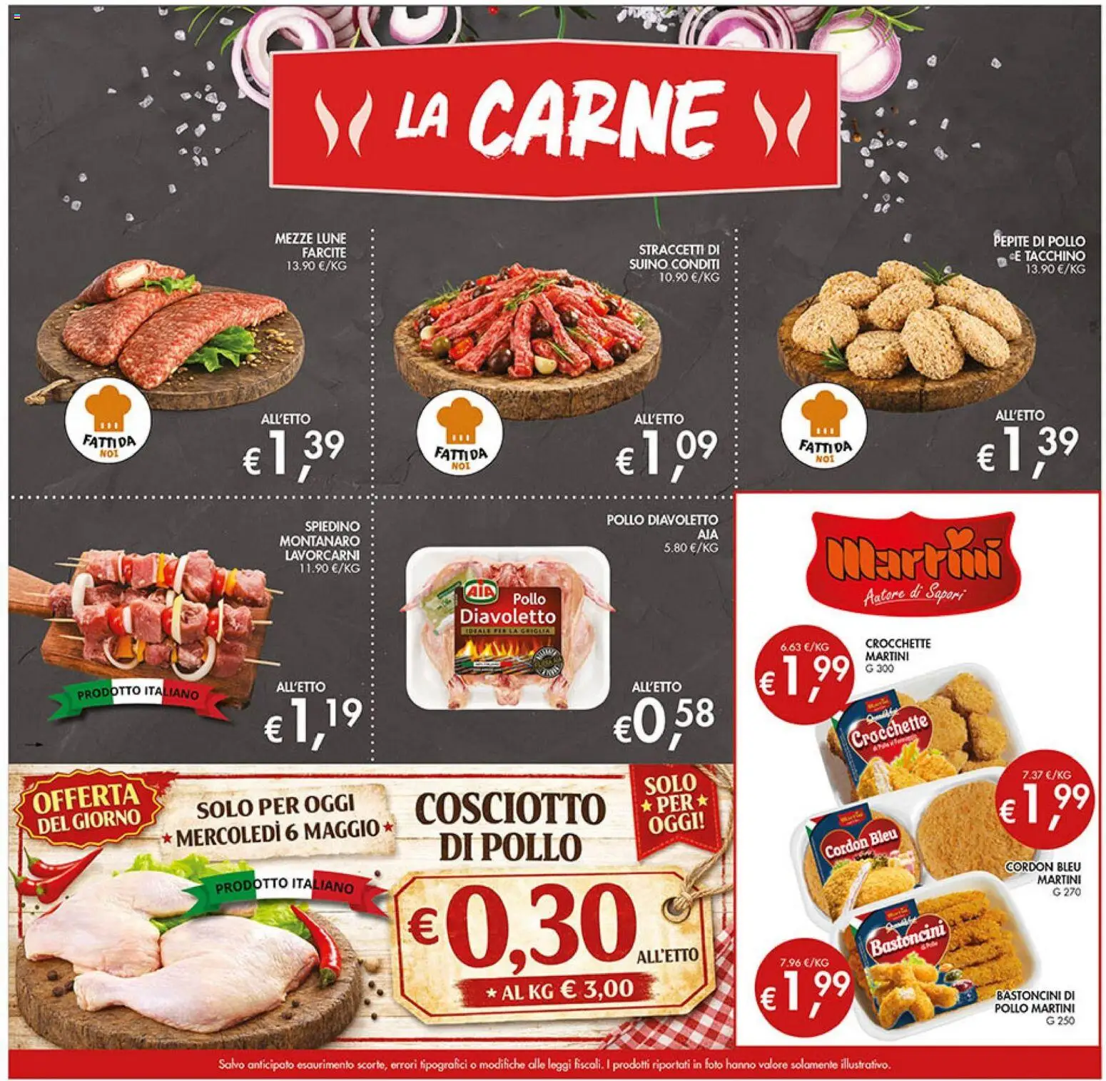 Volantino Coal del 23.04.2026 | Pagina: 9 | Prodotti: Pollo, Suino, Tacchino, Crocchette