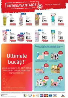 Noul catalog DM drogeriemarkt – valabil de la 14.08.2025 | Pagină: 4 | Produse: Aloe vera, Body, Unt, Ulei