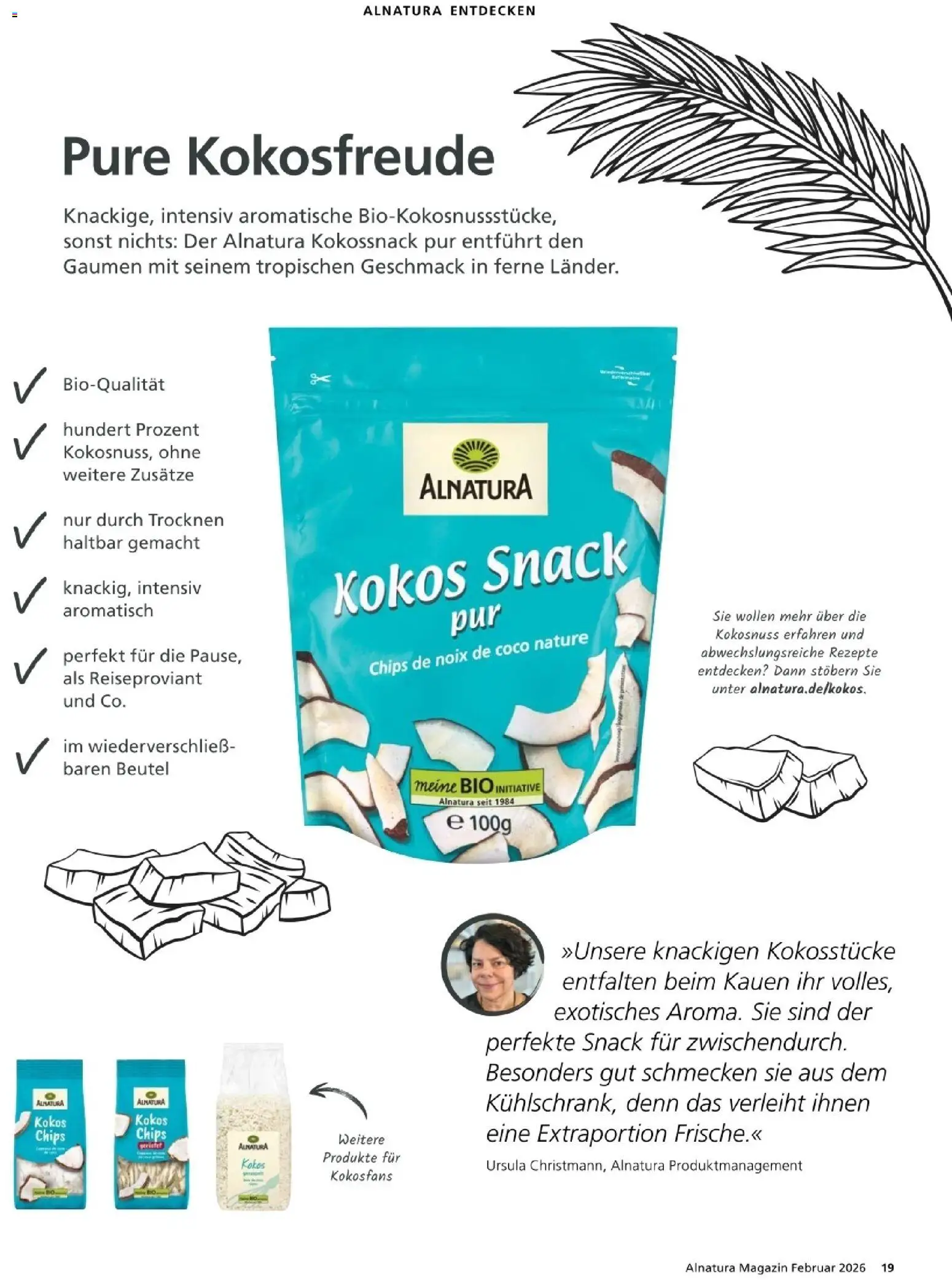Alnatura Prospekt – gültig ab 01.02.2026 | Seite: 19 | Produkte: Chips
