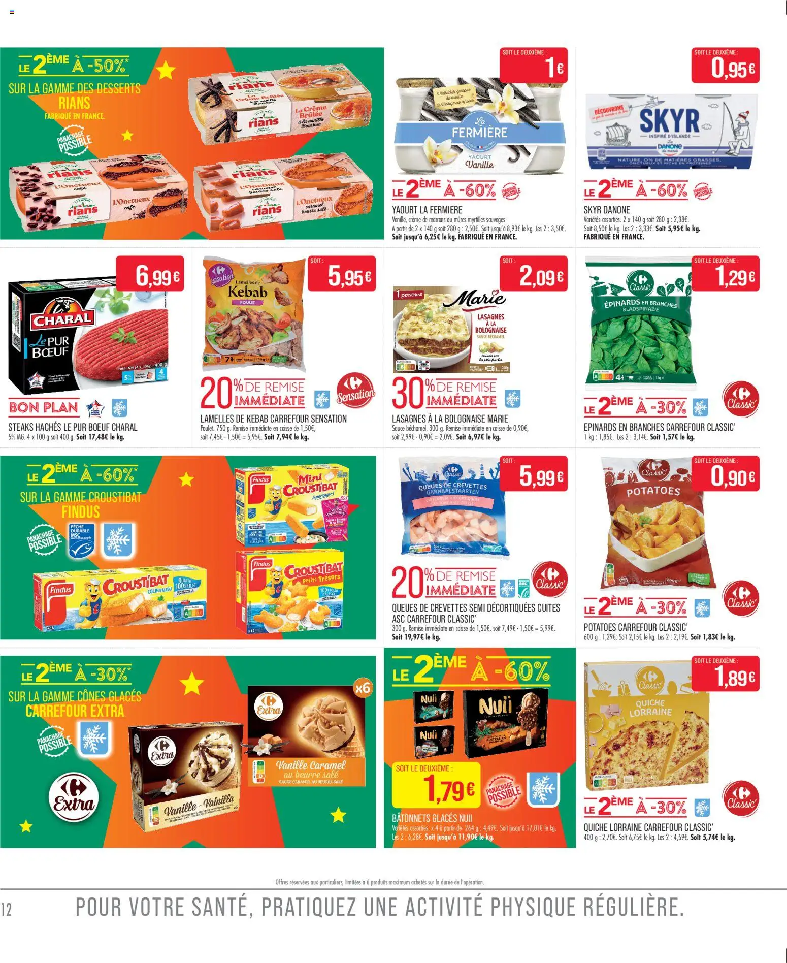 {H1} | Page: 14 | Produits: Glaces, Crevettes, Skyr, Crème