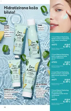 Oriflame katalog 4/2026 - Pregled kataloga iz trgovine Oriflame, vrijedi od 11.03.2026 | Stranica: 98 | Proizvodi: Tonik za lice, Maska za lice, Maska, Krema