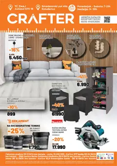 Crafter katalog - pregled Crafter kataloga - važi od 02.02.2026