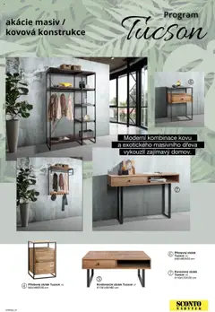Náhled letáku Sconto nábytek katalog - Nábytek z masivu od 01.01.2025 | Strana: 37 | Produkty: Nábytek, Konferenční stolek, Stolek