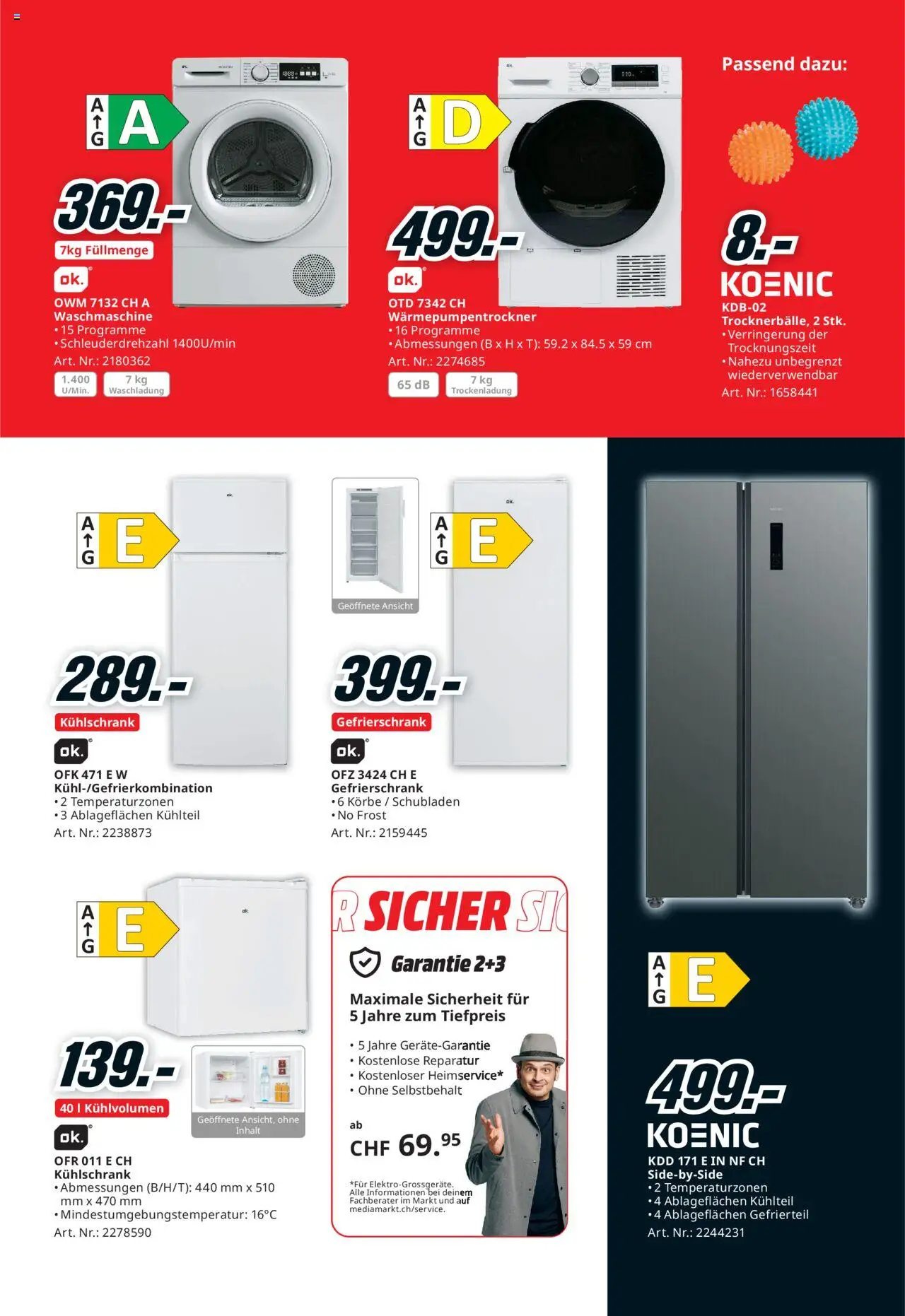 Media Markt Aktionen – gültig ab 05.10.2025 | Seite: 22 | Produkte: Kühlschrank, Gefrierschrank, Waschmaschine