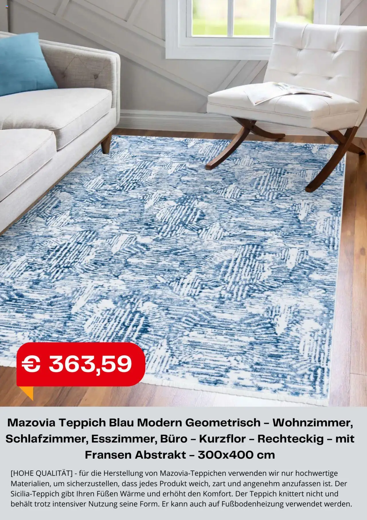 Kaufland Flugblatt gültig ab 08.08.2025 | Seite: 6 | Produkte: Teppich