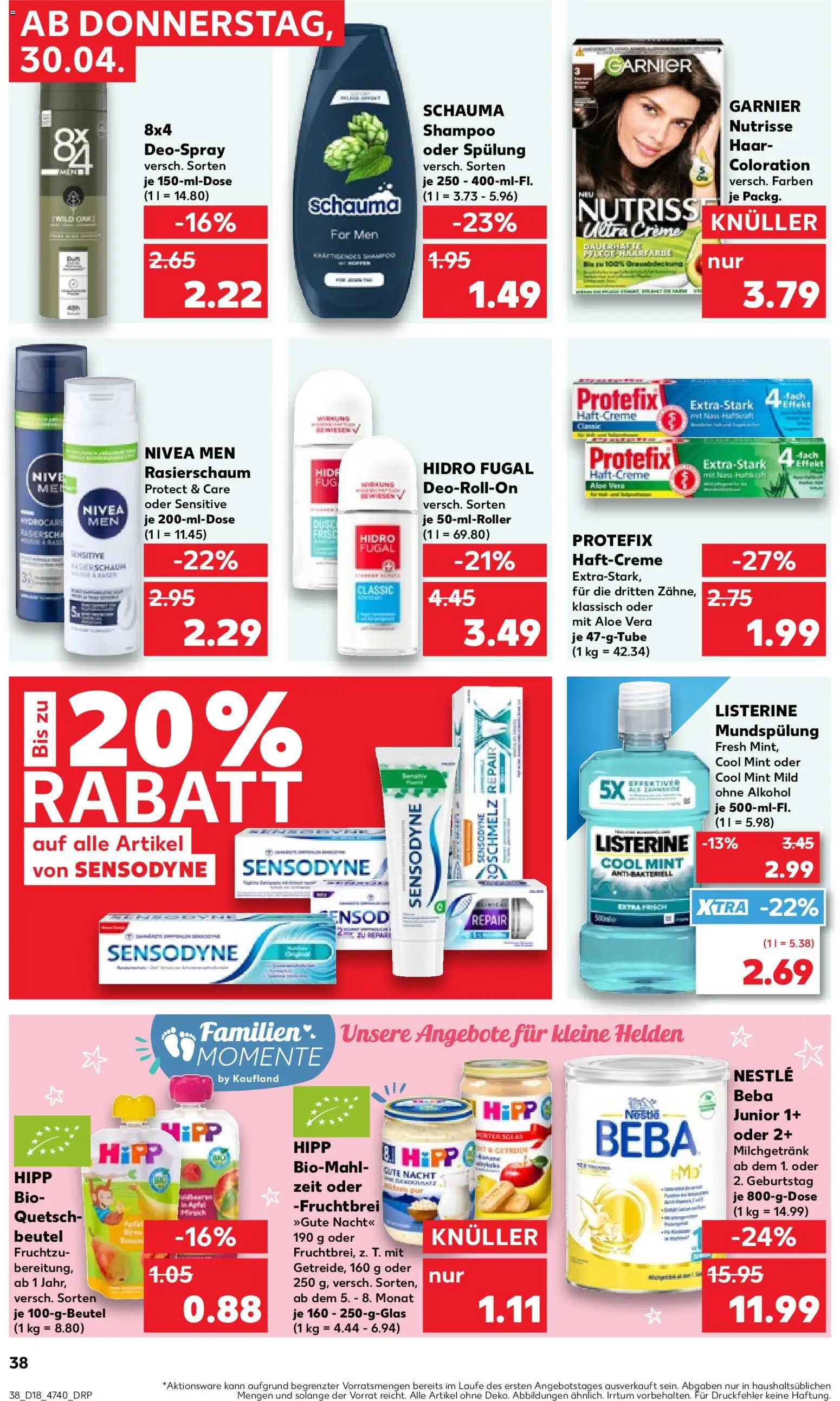 {H1} | Pagina: 38 | Producten: Shampoo, Crème