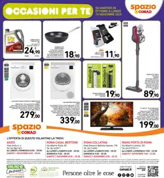 Anteprima del volantino Volantino Spazio Conad	 valido a partire dal 28.10.2025 | Pagina: 27 | Prodotti: Spazzola, Rasoio, Scopa, Pennello