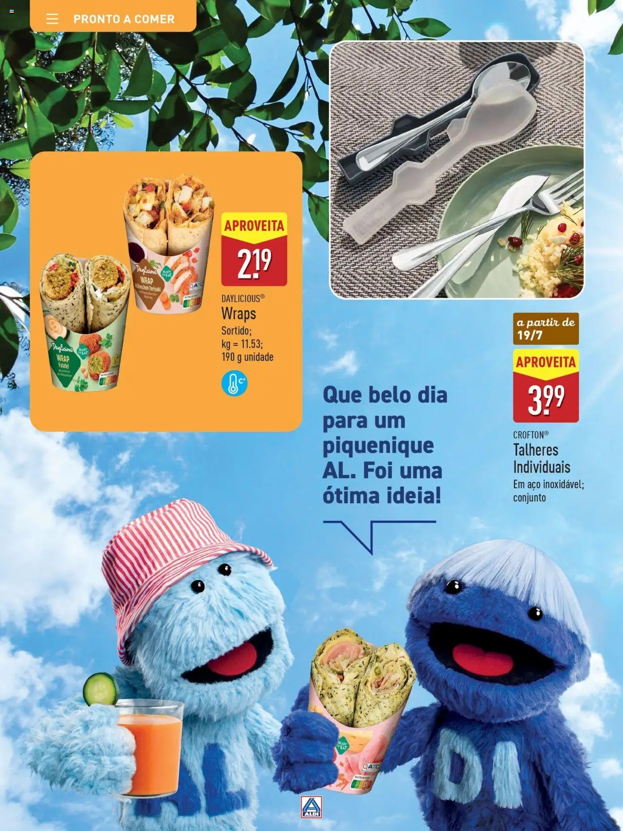 Aldi Especial Verão  │ válido de 09.06.2025 | Página: 26 | Produtos: Talheres