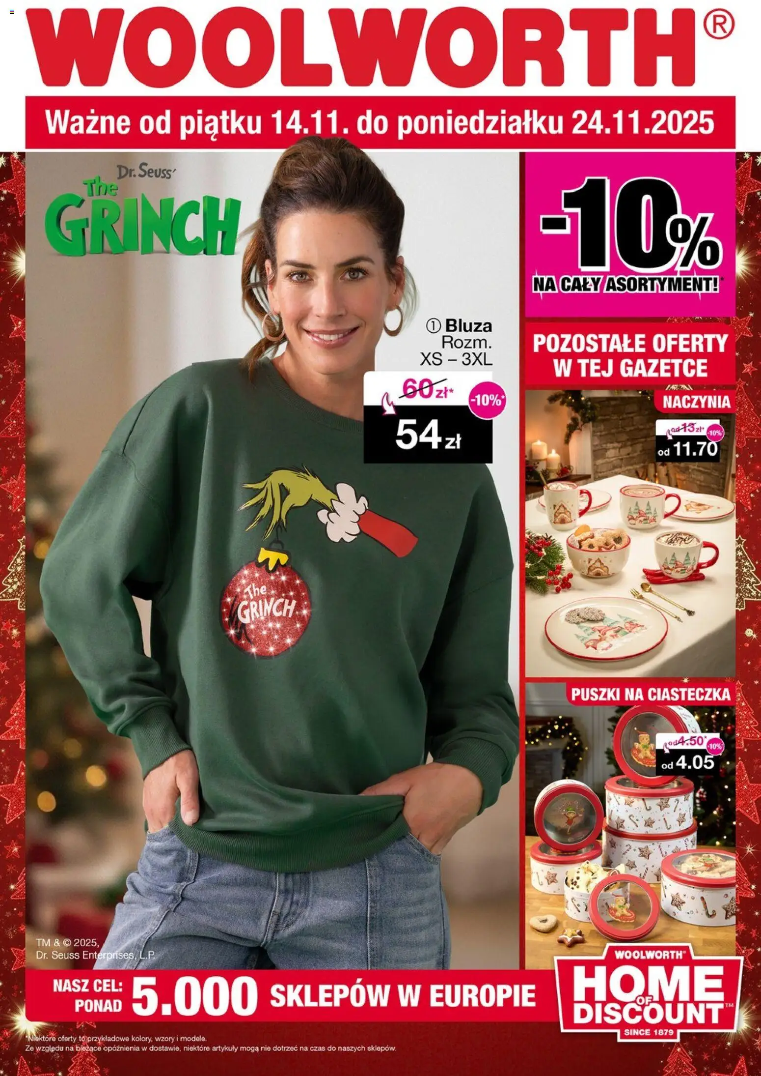 Woolworth Gazetka od 14.11.2025 | Strona: 1 | Produkty: Ciasteczka