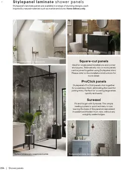 Preview of B&Q - Bathrooms valid from 16.12.2025 | Page: 254 | Products: Shower